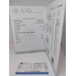 Diament naturalny 0.18 ct I2 AIG MILAN