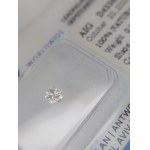 Natürlicher Diamant 0,18 ct I2 AIG MILAN