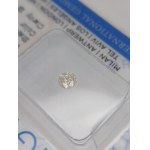 Natürlicher Diamant 0,23 ct I3 AIG Mailand