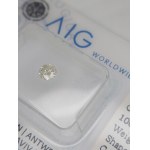 Natural diamond 0.23 ct I3 AIG Milan