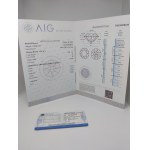 Natürlicher Diamant 0,23 ct I3 AIG Mailand