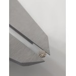 Přírodní diamant 0,13 ct Si2 ocenění $.922