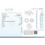 Přírodní diamant 0,20 ct I3 AIG Milán