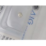 Diament naturalny 0.18 ct I2 AIG Milan
