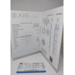 Natürlicher Diamant 0,18 ct I2 AIG Mailand