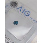 Přírodní diamant 0,18 ct I1 AIG Milán