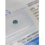 Natürlicher Diamant 0,16 ct I1 AIG Mailand