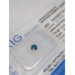 Prírodný diamant 0,19 ct I1 AIG Milan