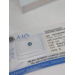 Diament naturalny 0.21 ct I1 AIG Milan