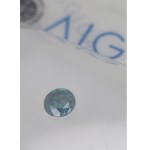 Natural diamond 0.20 ct I2 AIG Milan