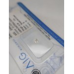 Přírodní diamant 0,18 ct I2 AIG Milán