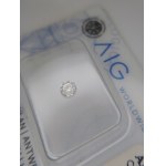 Natural diamond 0.18 ct I2 AIG Milan