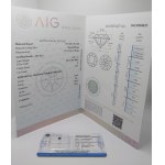 Natural diamond 0.23 ct I1 AIG Milan