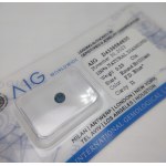 Natural diamond 0.23 ct I1 AIG Milan