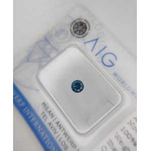 Natural diamond 0.23 ct Si AIG Milan