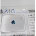 Natürlicher Diamant 0,23 ct Si AIG Mailand