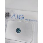 Natürlicher Diamant 0,26 ct I2 AIG Mailand