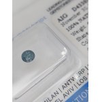 Natural diamond 0.27 ct AIG Milan