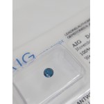 Přírodní diamant 0,19 ct I1 AIG Milán