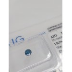 Natural diamond 0.19 ct I1 AIG Milan