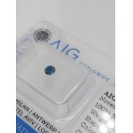 Natural diamond 0.19 ct I1 AIG Milan