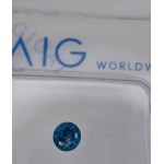 Prírodný diamant 0,19 ct AIG Milan