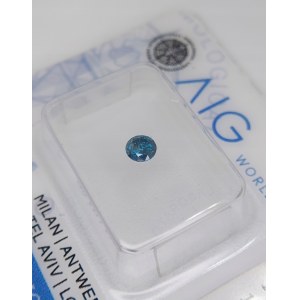 Natürlicher Diamant 0,19 ct AIG Mailand