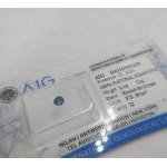 Natürlicher Diamant 0,19 ct AIG Mailand