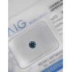 Přírodní diamant 0,18 ct Si2 AIG Milan