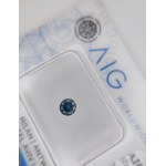 Natürlicher Diamant 0,18 ct Si2 AIG Mailand