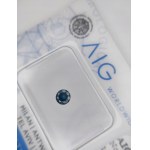 Natürlicher Diamant 0,18 ct Si2 AIG Mailand