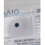 Diament naturalny 0.18 ct Si2 AIG Milan