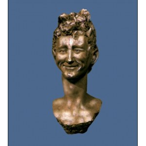 Alicja Żebrowska, Bronze-Skulptur - Faun