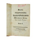 KARPIŃSKI Franciszek - Dzieła Franciszka Karpińskiego wierszem i prozą , tom II, Wrocław 1826r., [SZCZ]