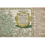 POLSKA po III rozbiorze w 1795r. , mapa [kolor] wydana w Lipsku w 1816 roku, f. 30 x 22cm, [BS]