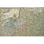 POLEN nach der dritten Teilung von 1795. Karte [Farbe], erschienen in Leipzig 1816, f. 30 x 22cm, [BS].