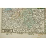 POLSKO po třetím dělení v roce 1795. , mapa [barevná] vydaná v Lipsku v roce 1816, f. 30 x 22 cm, [BS].
