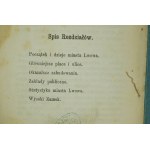 SCHNEIDER Antoni, BŁOTNICKI Edward - Souvenir von einer Reise nach Lwów. Führer durch die Stadt Lwow, Lwow 1871, [KI].