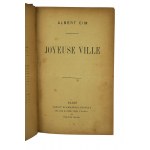 CIM Albert [majitel A.Cimochowski] - Joyeusse Ville, Paříž [1900?], autogram autora [Albert Cim 1845-1924 literát, bibliofil, syn listopadového povstalce z let 1830/31], [KI].