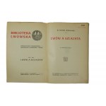 PROCHASKA Antoni - Lwów a szlachta, Lwów 1919r., Biblioteka Lwowska ,[KI]