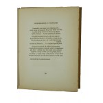 JANTA Aleksander - Mlýn v Nadolniku. Pomořanský deník, výtisk číslovaný 76/150, dřevoryt F. Prochaska, Paříž 1950, [KI].