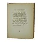 JANTA Aleksander - Die Mühle in Nadolnik. Pommersches Tagebuch, Exemplar Nr. 76/150, Holzschnitt von F. Prochaska, Paris 1950, [KI].