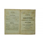 Catalog of the Polish Bookstore in Paris / Catalogue de la Libraire Polonaise a Paris, July 1835, RARE, [KI].