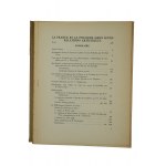 La France et La Pologne dans leurs relations artistiques vol. 1 No. 1 - historická ročenka vydaná Polskou knihovnou v Paříži, 1938, [KI].