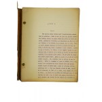 Eine Reihe von Erinnerungsstücken von Jerzy Żuławski: 1. Typoskript der Übersetzung des Dramas IJOLA ins Französische [1914], 2. Vertrag über das Exklusivrecht der Übersetzung [1913], 3. [KI]