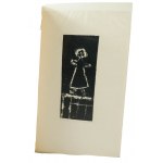 Papieroryt , Franio 7 lat, autor nieznany, f. 8x18,5cm [w świetle passe-partout]