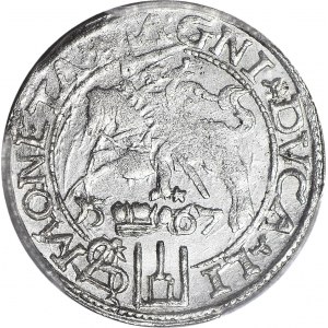 R-, Zygmunt II August, Grosz na stopę polską 1567, Tykocin