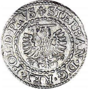Stefan Batory, Szeląg 1582, Gdańsk