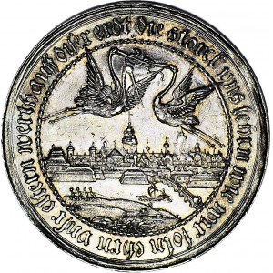 R-, Medal 1626 Sebastian Dadler, Miłość rodzicielska, srebro, 45mm, piękny