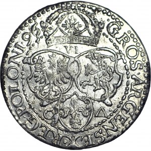 Zygmunt III Waza, Szóstak 1596, Malbork, menniczy